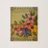 Frida Kahlo Painted Flores Puzzle (Vertikal)