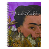 Frida Kahlo Pasion Por La Vida Notizblock (Vorderseite)