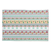 Frida Kahlo | Patrón de Colores Kissenbezug (Rückseite-Links)