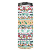 Frida Kahlo | Patrón de Colores Thermosbecher (Rückseite)