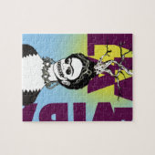 Frida Kahlo Pop Art Portrait Puzzle (Horizontal)