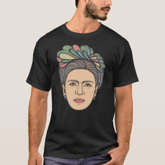 Frida Kahlo Portrait Art T-Shirt