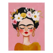 Frida Kahlo portrait Poster (Vorderseite)