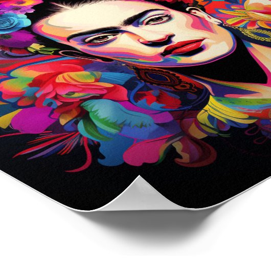 Frida Kahlo Poster (Ecke)