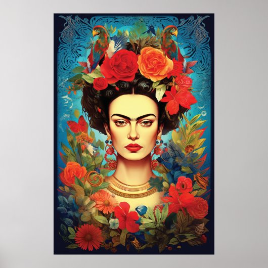 Frida Kahlo Poster (Vorne)