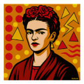 Frida Kahlo Poster (Vorderseite)
