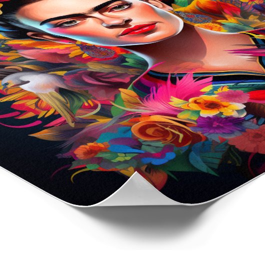 Frida Kahlo Poster (Ecke)