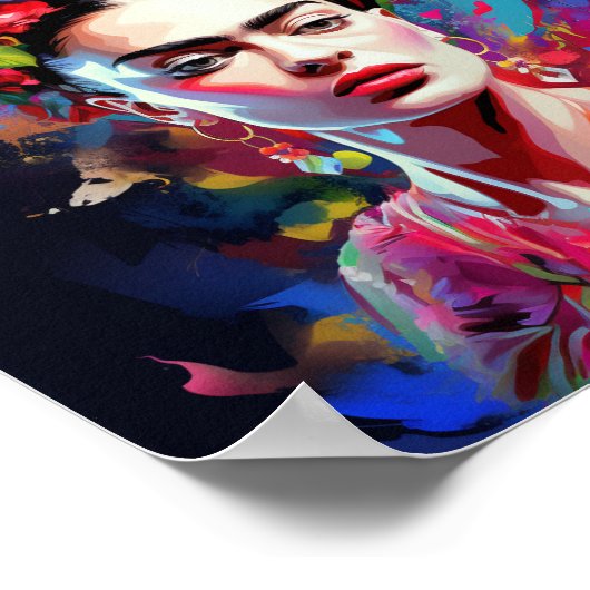 Frida Kahlo Poster (Ecke)