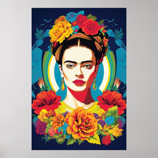 Frida Kahlo Poster (Vorne)