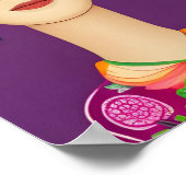 Frida Kahlo Poster, Wandkunst Poster (Ecke)