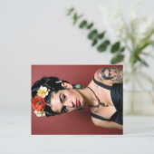 Frida Kahlo Postkarte (Stehend Vorderseite)