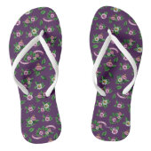 Frida Kahlo| Purlor Floral Bouquet Muster Badesandalen (Fußbett)