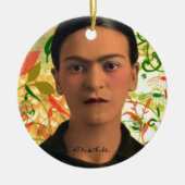 Frida Kahlo Reflejando Keramikornament (Vorne)