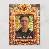Frida Kahlo Reflejando Postkarte (Vorderseite)