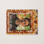 Frida Kahlo Reflejando Puzzle (Horizontal)