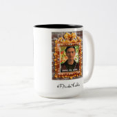 Frida Kahlo Reflejando Zweifarbige Tasse (VorderseiteRechts)