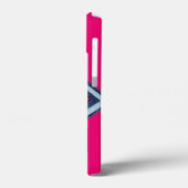 Frida Kahlo Retro Denim Diamond Case-Mate iPhone Hülle (Rückseite / Links)