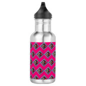 Frida Kahlo Retro Denim Diamond Edelstahlflasche (Rechts)