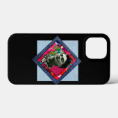 Frida Kahlo Retro Pink Denim Case-Mate iPhone Hülle (Rückseite (Horizontal))