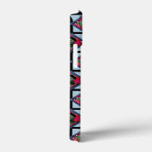 Frida Kahlo Retro Pink Denim Case-Mate iPhone Hülle (Rückseite / Rechts)