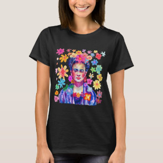Frida Kahlo Ristorante della Carrà Blume T-Shirt