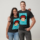 Frida Kahlo - Rose - D8 Classic Essential T - Shir T-Shirt (Unisex)