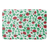 Frida Kahlo | Schädel u. Rosen Badematte (Vorderseite)