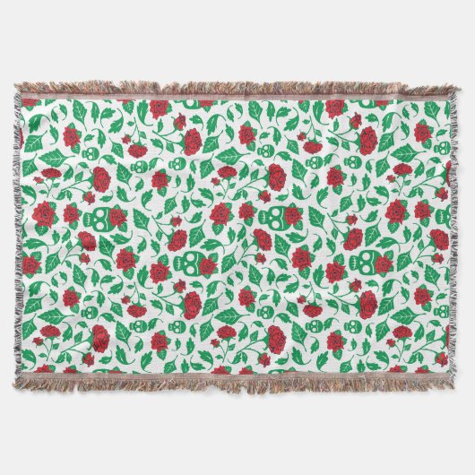 Frida Kahlo | Schädel u. Rosen Decke (Vorderseite)