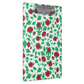 Frida Kahlo | Schädel u. Rosen Klemmbrett (Rechts)