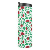 Frida Kahlo | Schädel u. Rosen Thermosbecher (Nach rechts gedreht)