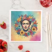 Frida Kahlo Serviette (Beispiel)