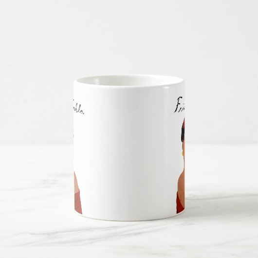 Frida Kahlo Signature Kaffeetasse (Mittel)