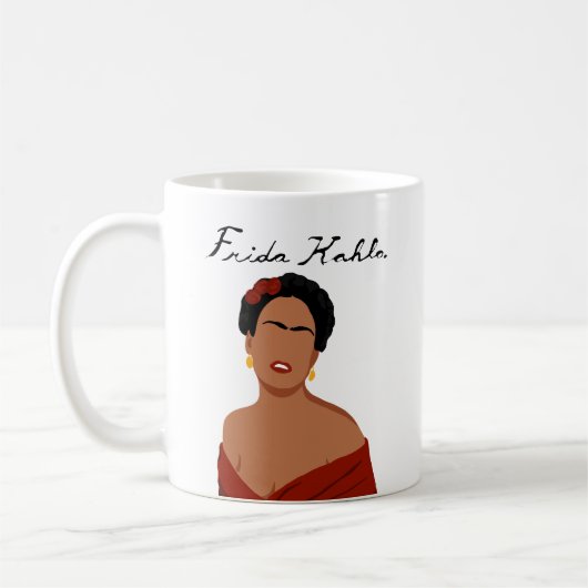 Frida Kahlo Signature Kaffeetasse (Links)