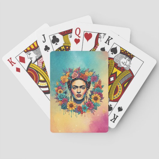 Frida Kahlo Spielkarten (Rückseite)