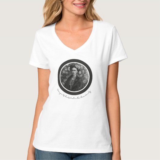 Frida Kahlo T-Shirt, Frida Kahlo Shirt, Frida T-Shirt (Vorderseite)