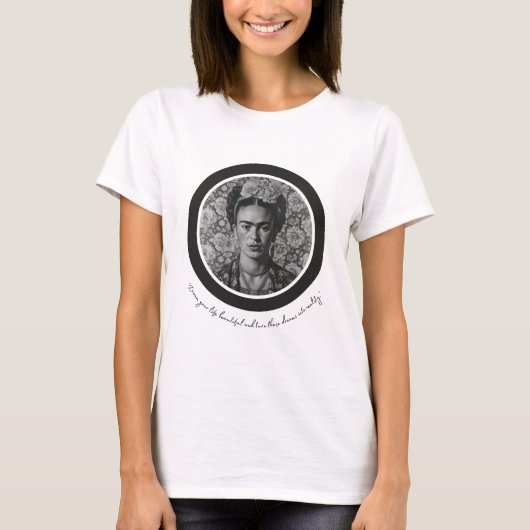 Frida Kahlo T-Shirt, Frida Kahlo Shirt, Frida T-Shirt (Vorderseite)