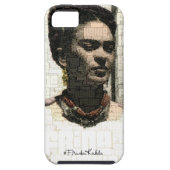 Frida Kahlo Textile Portrait Case-Mate iPhone Hülle (Rückseite)