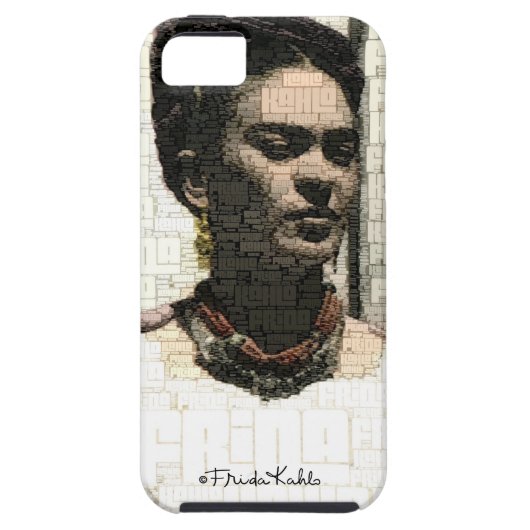 Frida Kahlo Textile Portrait Case-Mate iPhone Hülle (Rückseite)