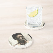 Frida Kahlo Textile Portrait Getränkeuntersetzer (Seite)