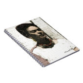 Frida Kahlo Textile Portrait Notizblock (Rechte Seite)