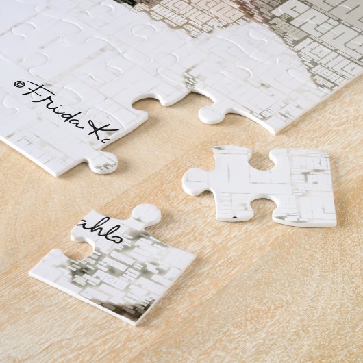 Frida Kahlo Textile Portrait Puzzle (Seite)