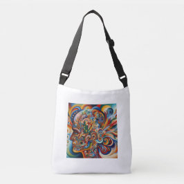 Frida Kahlo Tribute - Artistic Tragetaschen Mit Langen Trägern