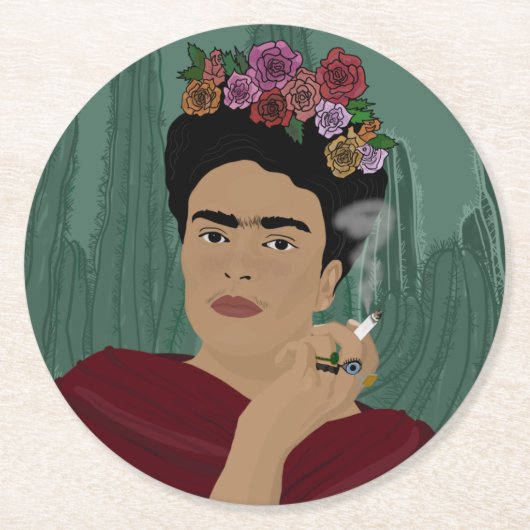 Frida Kahlo Untersetzer (Vorderseite)