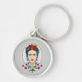 Frida Kahlo| Vintage Flora Schlüsselanhänger (Vorne)