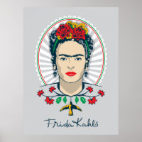 Frida Kahlo Vintage Floral