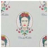 Frida Kahlo | Vintage Floral Stoff (Nahaufnahme)