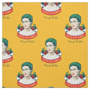 Frida Kahlo Viva la Vida Stoff
