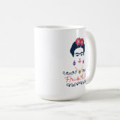 Frida Kahlo | Viva Mexiko Kaffeetasse (VorderseiteRechts)