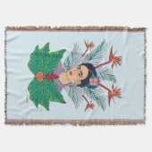 Frida Kahlo | Vögel von Paradies, florale Grafik Decke (Vorderseite)