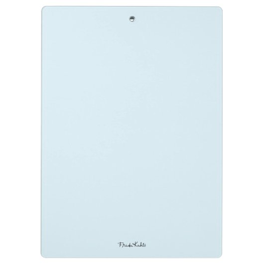 Frida Kahlo | Vögel von Paradies, florale Grafik Klemmbrett (Rückseite)